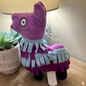 Fortnite Loot Llama 7” Purple and Blue Plush